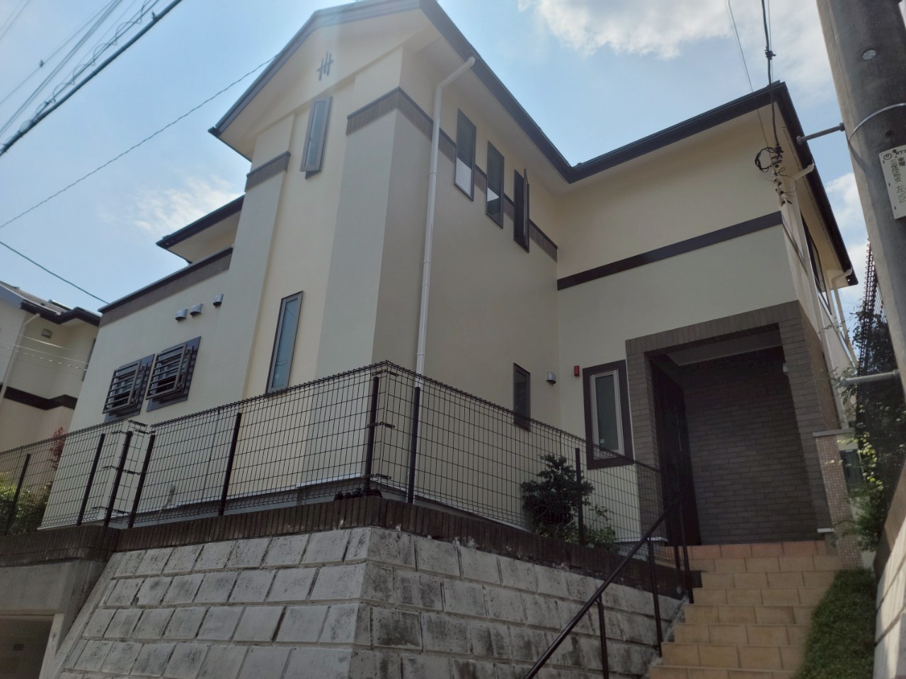 横浜市緑区　S様邸　外壁塗装　屋根カバー工法